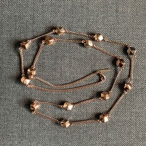 Geometric necklace